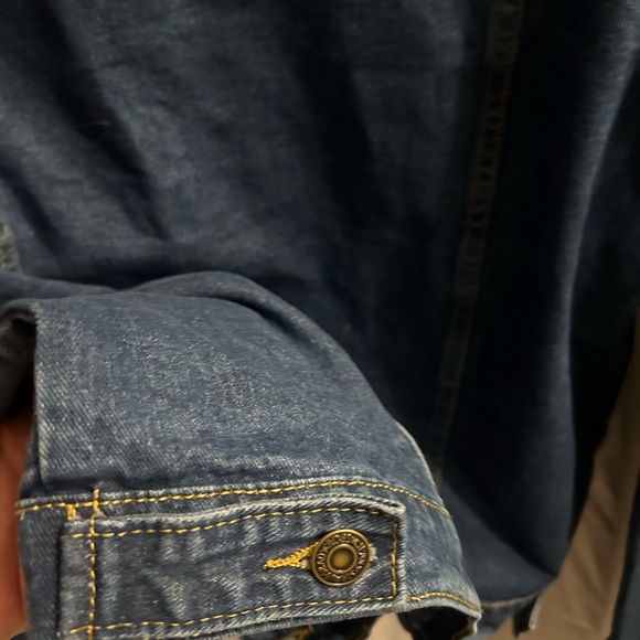 Seven 7 Jeans Distressed Denim Jacket - Picture 4 of 6